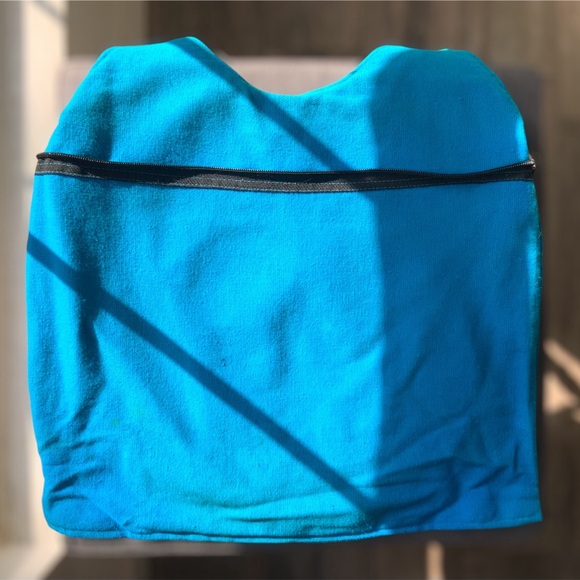 Tribe Azure Fair Trade Handcrafted Large Colorful Quilted Patchwork Shoulder Bag - Picture 11 of 13